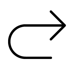Arrow U Up Right Thin Smiley – Icons