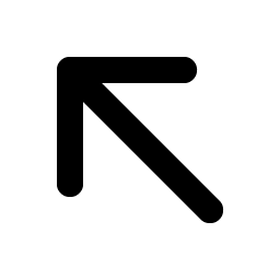 Arrow Up Left Bold Smiley – Icons