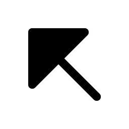 Arrow Up Left Fill Smiley – Icons