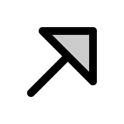 Arrow Up Right Duotone Smiley – Icons