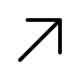 Arrow Up Right Light Smiley – Icons