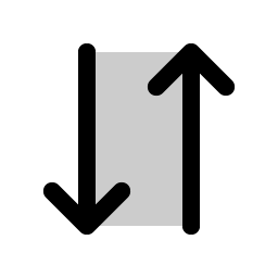 Arrows Down Up Duotone Smiley – Icons