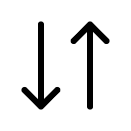 Arrows Down Up Light Smiley – Icons