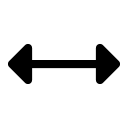 Arrows Horizontal Fill Smiley – Icons