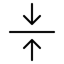 Arrows In Line Vertical Thin Smiley – Icons