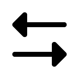 Arrows Left Right Fill Smiley – Icons