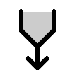 Arrows Merge Duotone Smiley – Icons