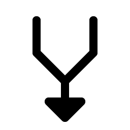 Arrows Merge Fill Smiley – Icons