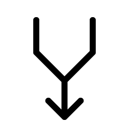 Arrows Merge Light Smiley – Icons