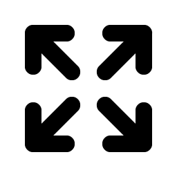 Arrows Out Bold Smiley – Icons