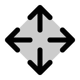 Arrows Out Cardinal Duotone Smiley – Icons