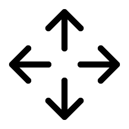 Arrows Out Cardinal Light Smiley – Icons