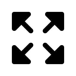 Arrows Out Fill Smiley – Icons