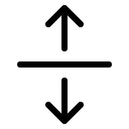 Arrows Out Line Vertical Light Smiley – Icons