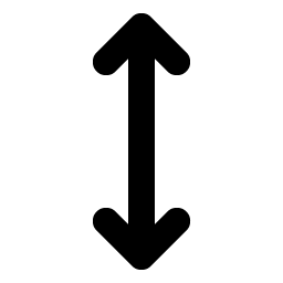 Arrows Vertical Bold Smiley – Icons