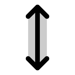 Arrows Vertical Duotone Smiley – Icons