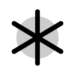 Asterisk Duotone Smiley – Icons
