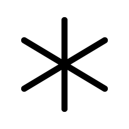 Asterisk Light Smiley – Icons