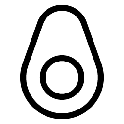 Avocado Light Smiley – Icons