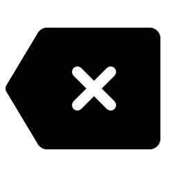 Backspace Fill Smiley – Icons