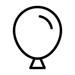 Balloon Thin Smiley – Icons