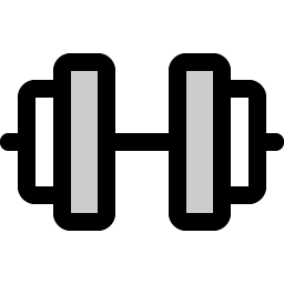 Barbell Duotone Smiley – Icons