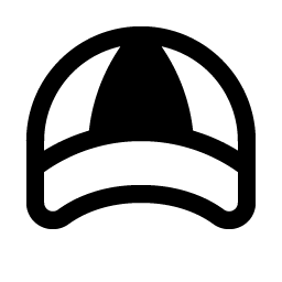 Baseball Cap Fill Smiley – Icons
