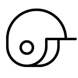 Baseball Helmet Thin Smiley – Icons