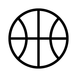 Basketball Thin Smiley – Icons