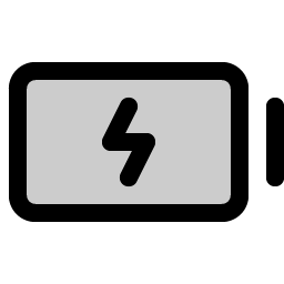 Battery Charging Duotone Smiley – Icons