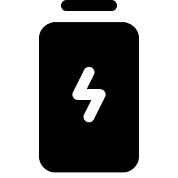 Battery Charging Vertical Fill Smiley – Icons