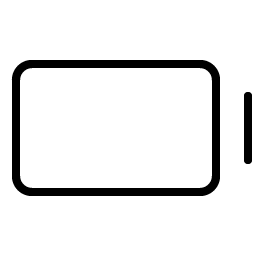 Battery Empty Thin Smiley – Icons