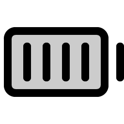Battery Full Duotone Smiley – Icons