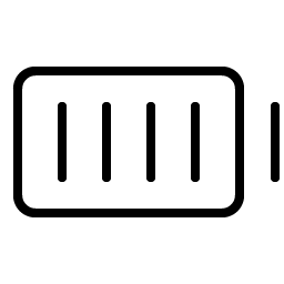 Battery Full Thin Smiley – Icons
