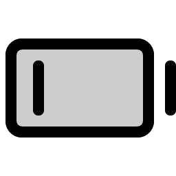Battery Low Duotone Smiley – Icons