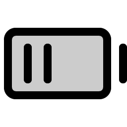 Battery Medium Duotone Smiley – Icons