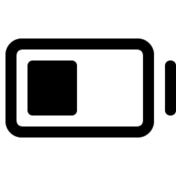 Battery Medium Fill Smiley – Icons