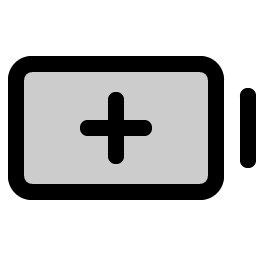 Battery Plus Duotone Smiley – Icons