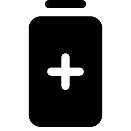 Battery Plus Vertical Fill Smiley – Icons