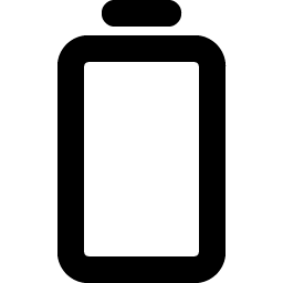Battery Vertical Empty Bold Smiley – Icons