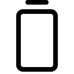 Battery Vertical Empty Fill Smiley – Icons