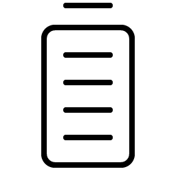 Battery Vertical Full Thin Smiley – Icons