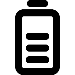 Battery Vertical High Bold Smiley – Icons