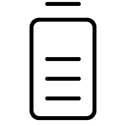 Battery Vertical High Thin Smiley – Icons