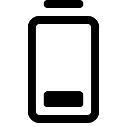 Battery Vertical Low Fill Smiley – Icons