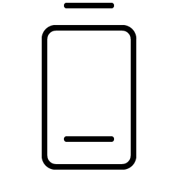Battery Vertical Low Thin Smiley – Icons