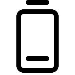 Battery Vertical Low Smiley – Icons