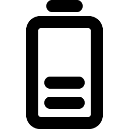 Battery Vertical Medium Bold Smiley – Icons