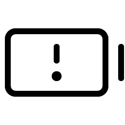 Battery Warning Light Smiley – Icons