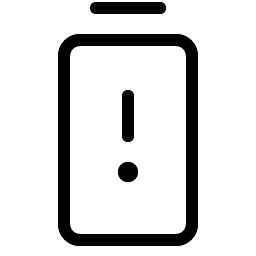 Battery Warning Vertical Light Smiley – Icons